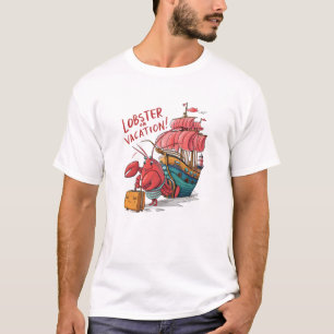 ロブスターオンバケーション Tシャツ