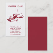 ロブスターカスタム会社 名刺 (正面/裏面)