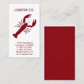 ロブスターカスタム会社 名刺 (正面/裏面)