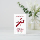 ロブスターカスタム会社 名刺 (スタンド正面)