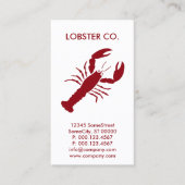 ロブスターカスタム会社 名刺 (正面)