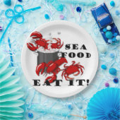 ロブスターカニ食べIt ペーパープレート (パーティー)