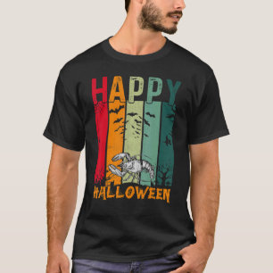 ロブスターガールズボーイズレトロスタイルハロウィンディナー Tシャツ