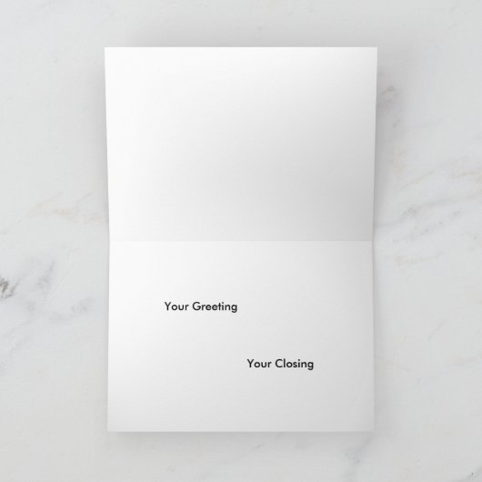 ロブスターギフト用挨拶状 カード (内部)