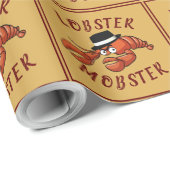 ロブスターギャブ🦞目が大きく可愛い漫画ギャング ラッピングペーパー (ロールコーナー)