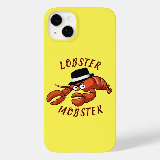 ロブスターギャブ🦞目が大きく可愛い漫画ギャング Case-Mate iPhoneケース (裏面)