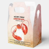 ロブスターシェフシーフードテーマ フェイバーボックス (オープン)