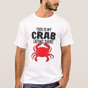 ロブスターシーフードこれは私のカニ食べの Tシャツ