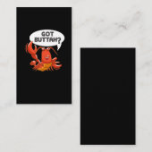 ロブスターシーフードラバーブ得タ 名刺 (正面/裏面)