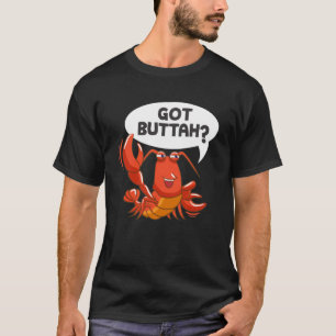 ロブスターシーフードラバーブ得タ Tシャツ