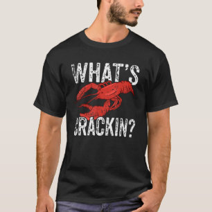 ロブスターシーフードI何sクラッキンIロブスター Tシャツ