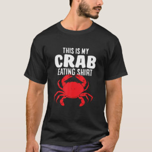 ロブスターシーフ食べィード恋人のカニこれは私のカニ Tシャツ