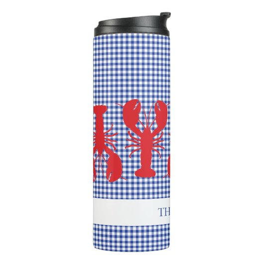 ロブスタージンガム名コースタルファミリー懇親会おもしろい タンブラー (回転左)