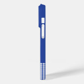 ロブスタージンガム沿岸赤白青テック Case-Mate iPhoneケース (裏面 / 左)