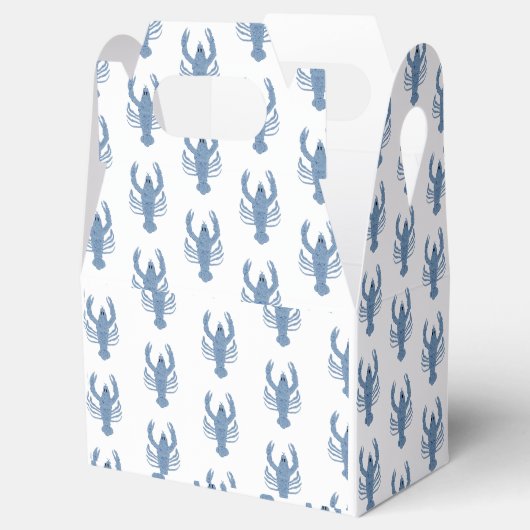 ロブスタージンジャージャースジャー結婚式の引き出物ボックス フェイバーボックス (オープン)