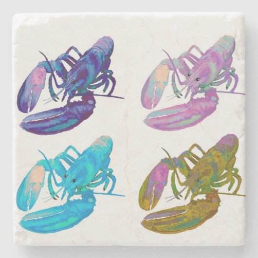 ロブスターストーンコースター ストーンコースター (正面)