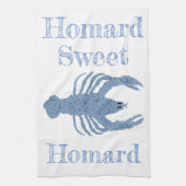 ロブスタートピアリージンジャーズピックボールデコールキット キッチンタオル (縦)