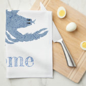 ロブスタートピアリージンジャーズピックボールデコール キッチンタオル (四つ折り)