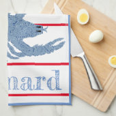 ロブスタートピアリージンジャーズピックボールデコール キッチンタオル (四つ折り)