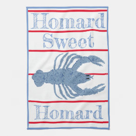 ロブスタートピアリージンジャーズピックボールデコール キッチンタオル