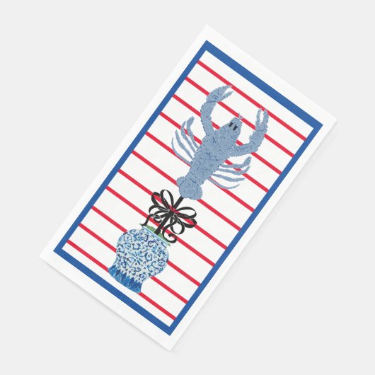 ロブスタートピアリージンジャーズ紙ゲストタオル (コーナー)