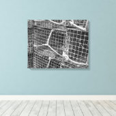 ロブスタートラップスタック キャンバスプリント (インサイチュ (ウッドフロア))