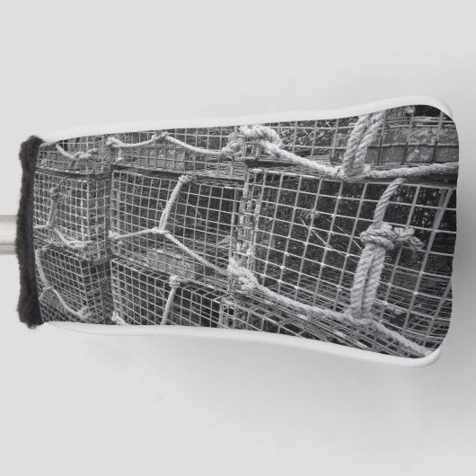 ロブスタートラップスタック ゴルフヘッドカバー (正面)