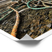 ロブスタートラップ、ロープビーチ ポスター (角)