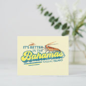 ロブスターナッソーバハマハガードバケーションクルーズ ポストカード (スタンド正面)