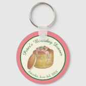 ロブスターニューバーグニューバーグシーフードディナーパーティー キーホルダー (正面)