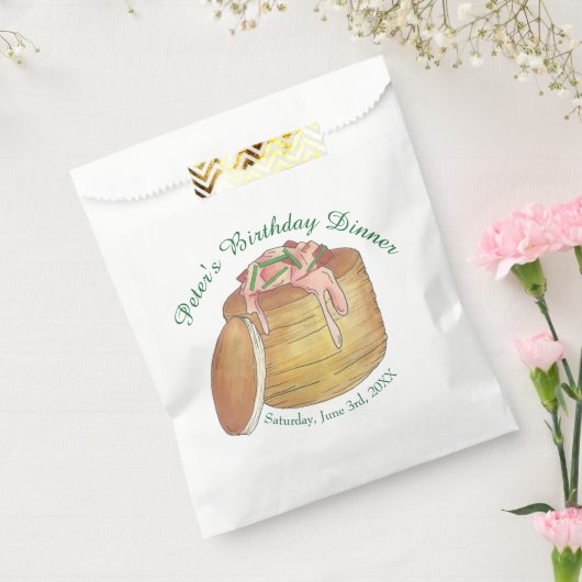 ロブスターニューバーグニューバーグシーフードディナーパーティー フェイバーバッグ (封をした状態)