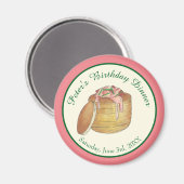 ロブスターニューバーグニューバーグシーフードディナーパーティー マグネット (正面/裏面)