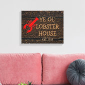 ロブスターハウス キャンバスプリント (インサイチュ (リビング))