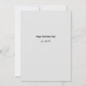 ロブスターパーソナライズされたシーフードアニバーサリーギャグ シーズンカード (裏面)