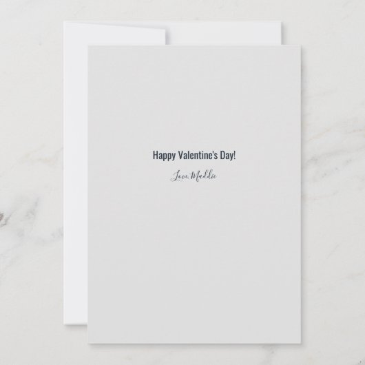 ロブスターパーソナライズされたシーフードアニバーサリーギャグ シーズンカード (裏面)