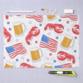 ロブスタービアフラッグスターティッシュペーパー 薄葉紙 (クラフト)