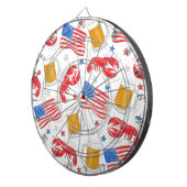 ロブスタービアフラッグスター ダーツボード (正面右)