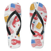 ロブスタービアフラッグスター ビーチサンダル (フットベッド)