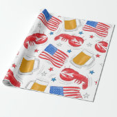 ロブスタービアフラッグスター ラッピングペーパー (アンロールド)