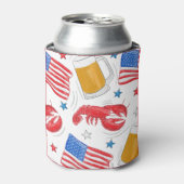ロブスタービアフラッグスター 缶クーラー (缶正面)