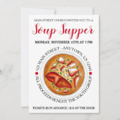 ロブスタービスクスープメインME食品フェスティバルシーフード 招待状 (正面)