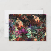 ロブスタービーチをテーマ 招待状 (裏面)