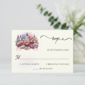 ロブスタービーチ海サマーニューオーリンズ結婚ズ 出欠カード (スタンド正面)