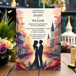 ロブスタービーチ海サマーニューオーリンズ結婚ズ 招待状