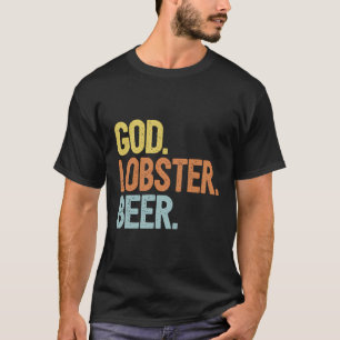 ロブスターファンIシーフードフェスティバルIロブスターロ Tシャツ