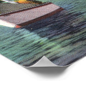 ロブスターフィッシャーズオンオッタクリーク懸命アットワーク ポスター (角)