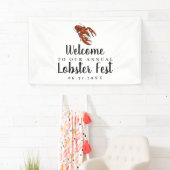 ロブスターフェストパーティーバナー 横断幕 (インサイチュ)