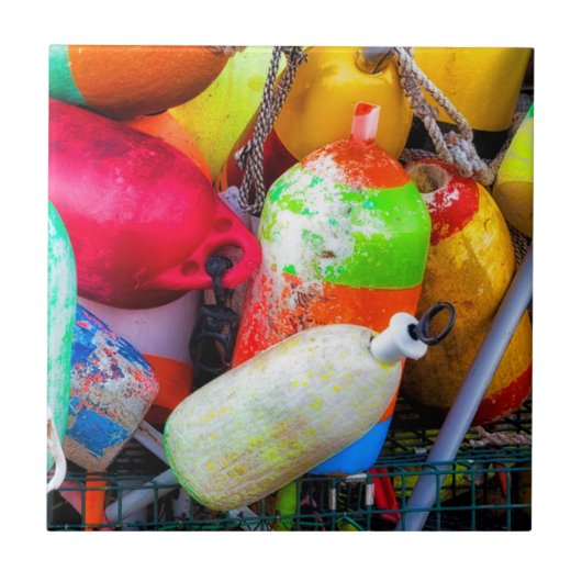 ロブスターブイアットバスハーバー タイル (正面)