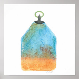 ロブスターブイプリント ポスター