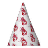 ロブスタープリント パーティーハット (右)